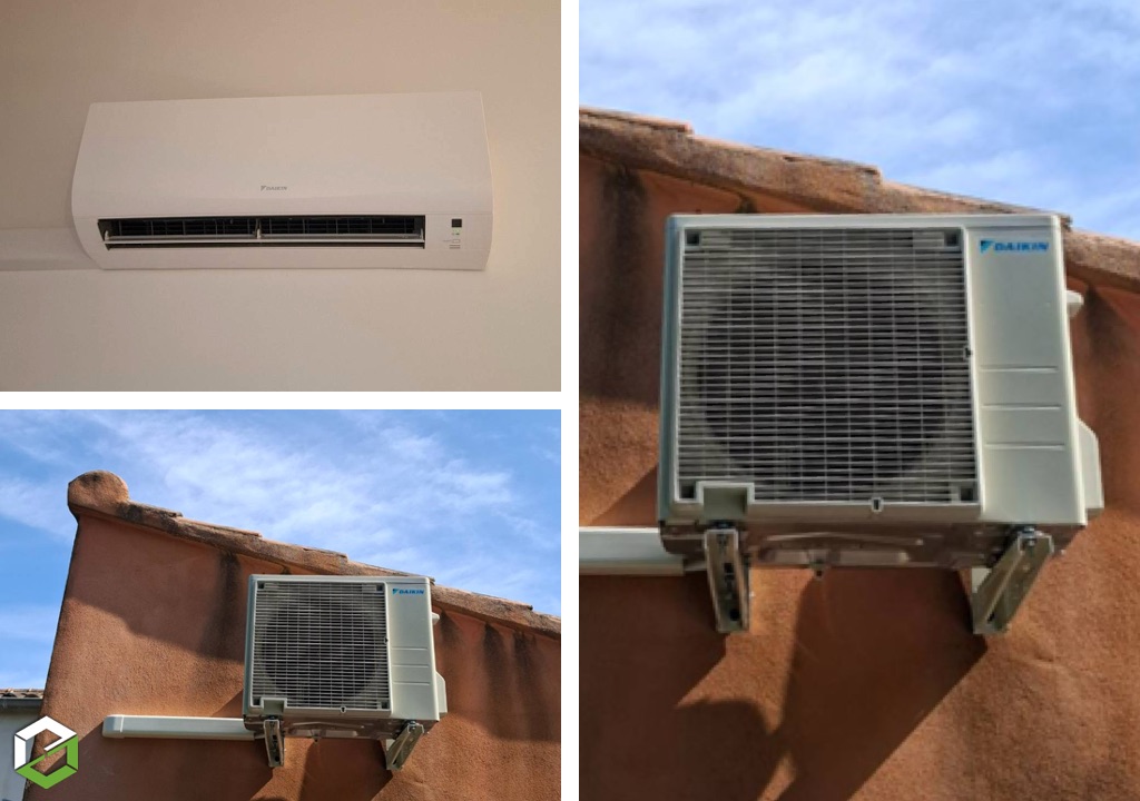 vente et pose d'un climatiseur daikin