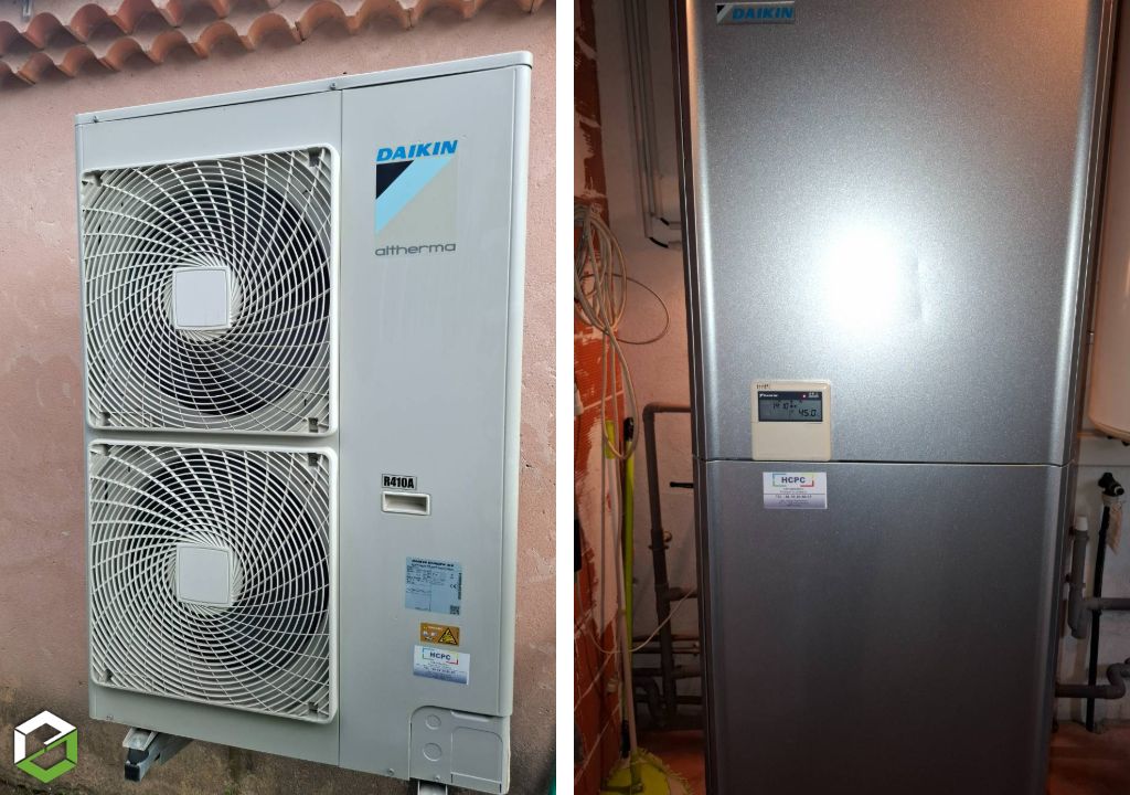 Consultez la chantier : entretien annuel pompe à chaleur daikin