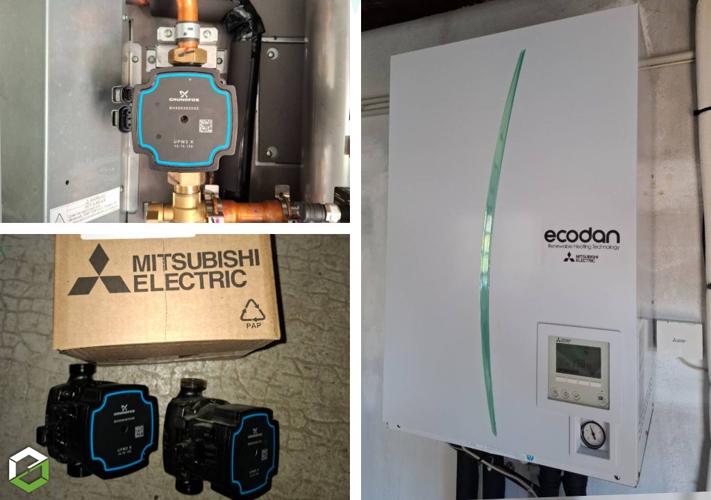 Consultez la chantier : dépannage pompe à chaleur mitsubishi ecodan