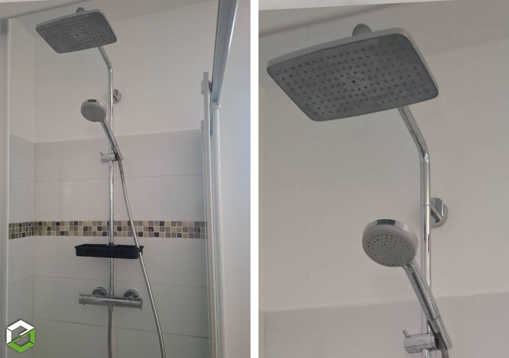dépannage plomberie et remplacement colonne de douche