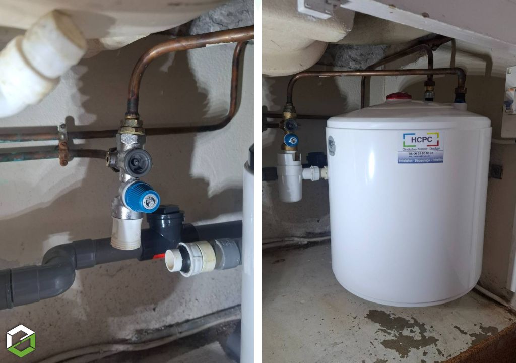 dépannage chauffe-eau hors service atlantic