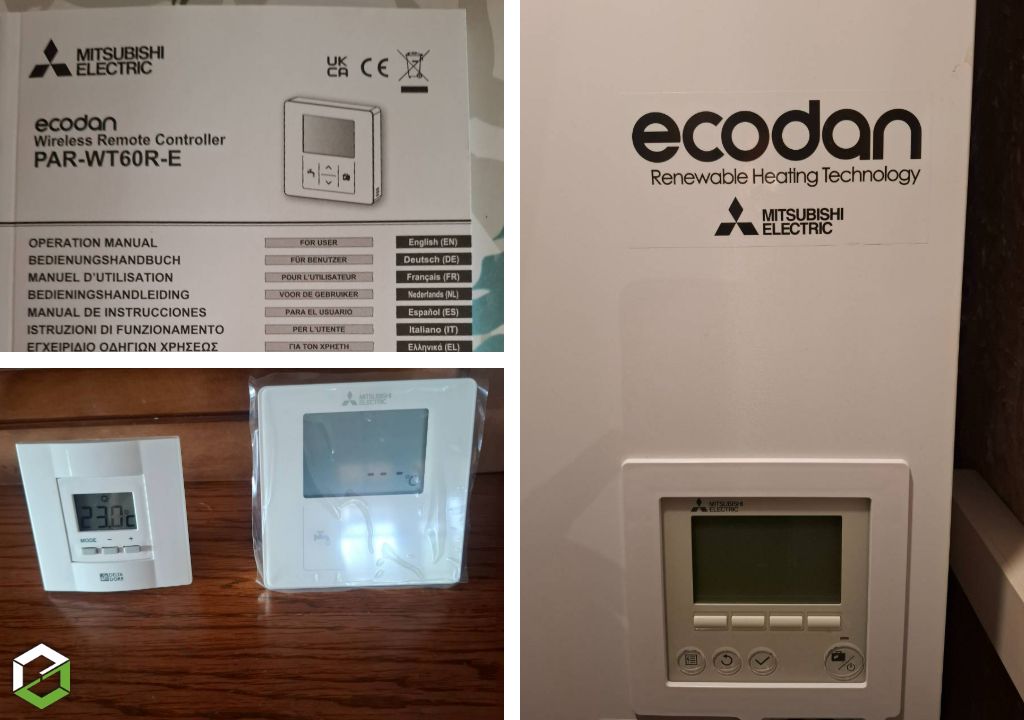Consultez la chantier : installation télécommande sans fil pour pompe à chaleur mitsubishi