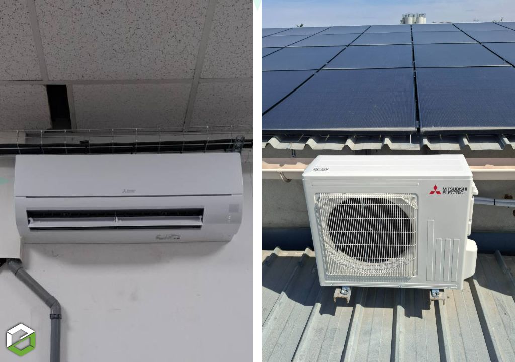 Installation et mise en service climatisation Mitsubishi par professionnel  