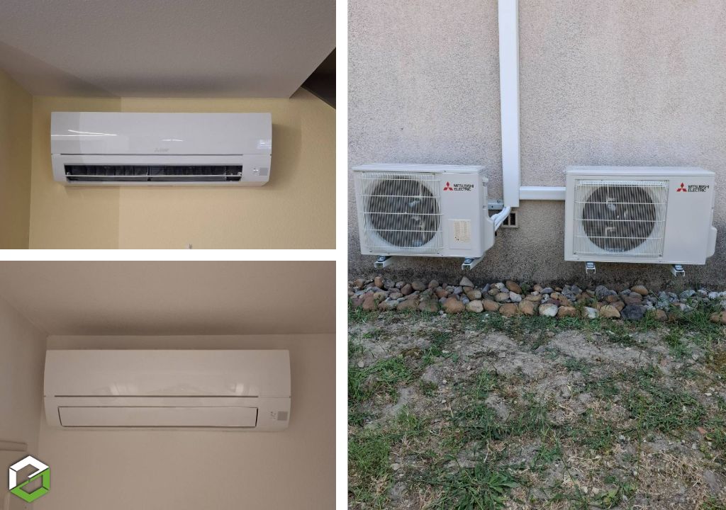 Vente et mise en service de climatisation Mitsubishi Electric 
