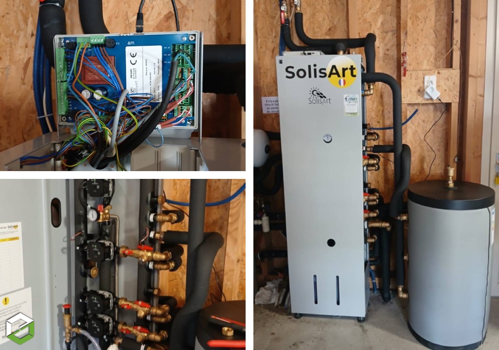 Installation de notre première installation solaire thermique Solisart-Seine et Marne (77)