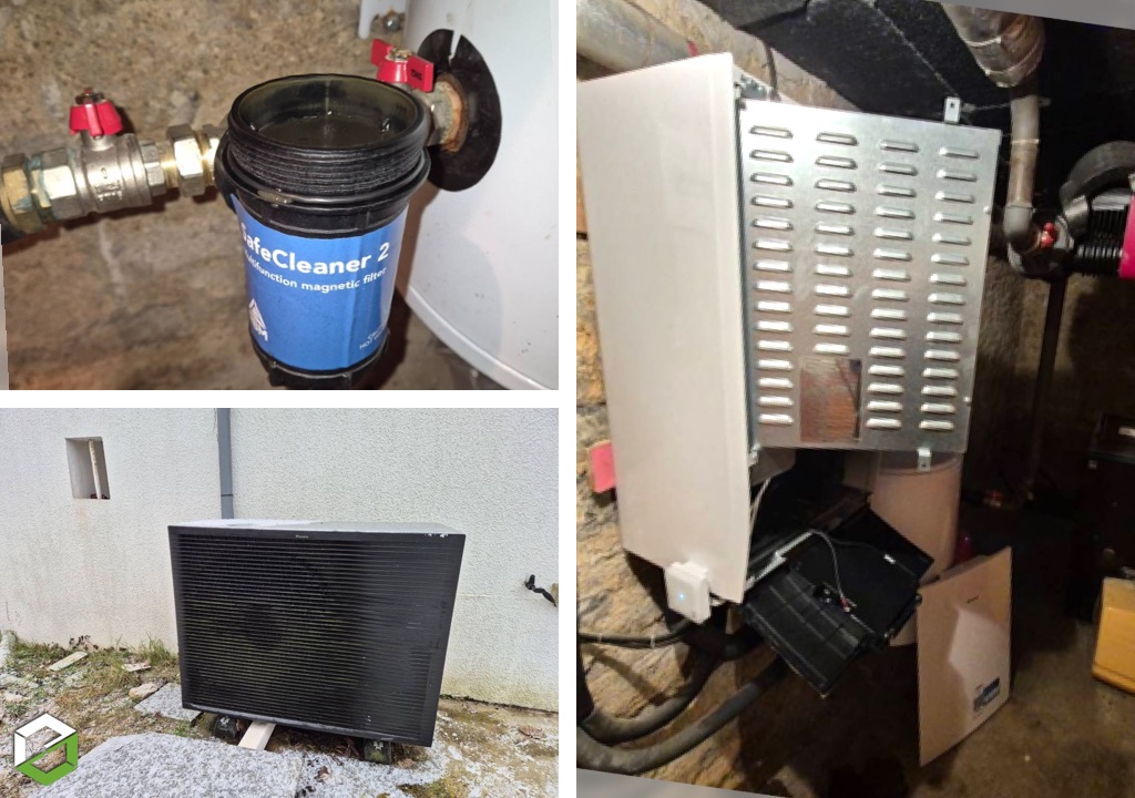 Ets Artisan Ciret Nemours : Recherche de panne sur pompe à chaleur Daikin