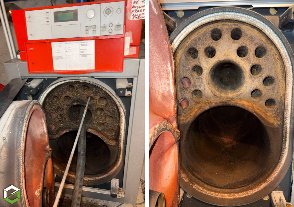 Contrat : Nettoyage d’une chaudière fioul Viessmann à Villecerf par Artisan Ciret Nemours