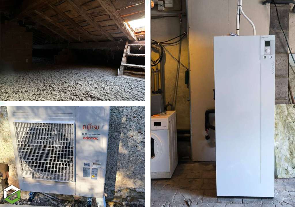 travaux de rénovation énergétique - chauffage isolation ventilation - entreprise rge