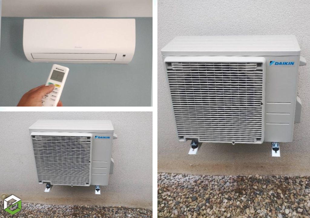 Pose et mise en service d'un Bi-Split de marque DAIKIN