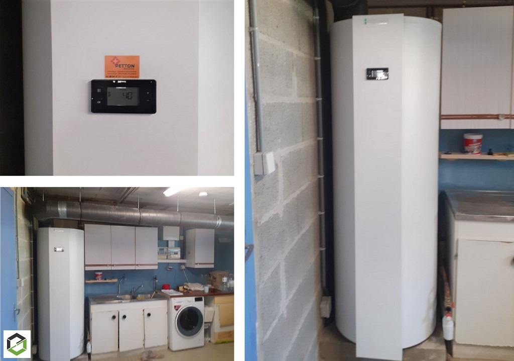 Consultez la chantier : rge qualipac installation ballon termodynamique viessmann vitocal 060 à