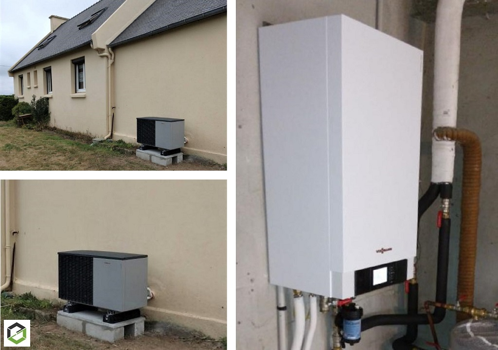 RGE QualiPAC - INSTALLATION PAC VIESSMANN 200 S AIR / EAU MOYENNE TEMPERATURE EN RÉNOVATION