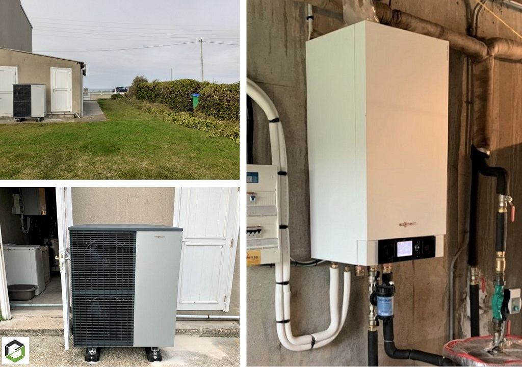 Installation pac Viessmann vitocal 200 s en remplacement de chaudière fioul