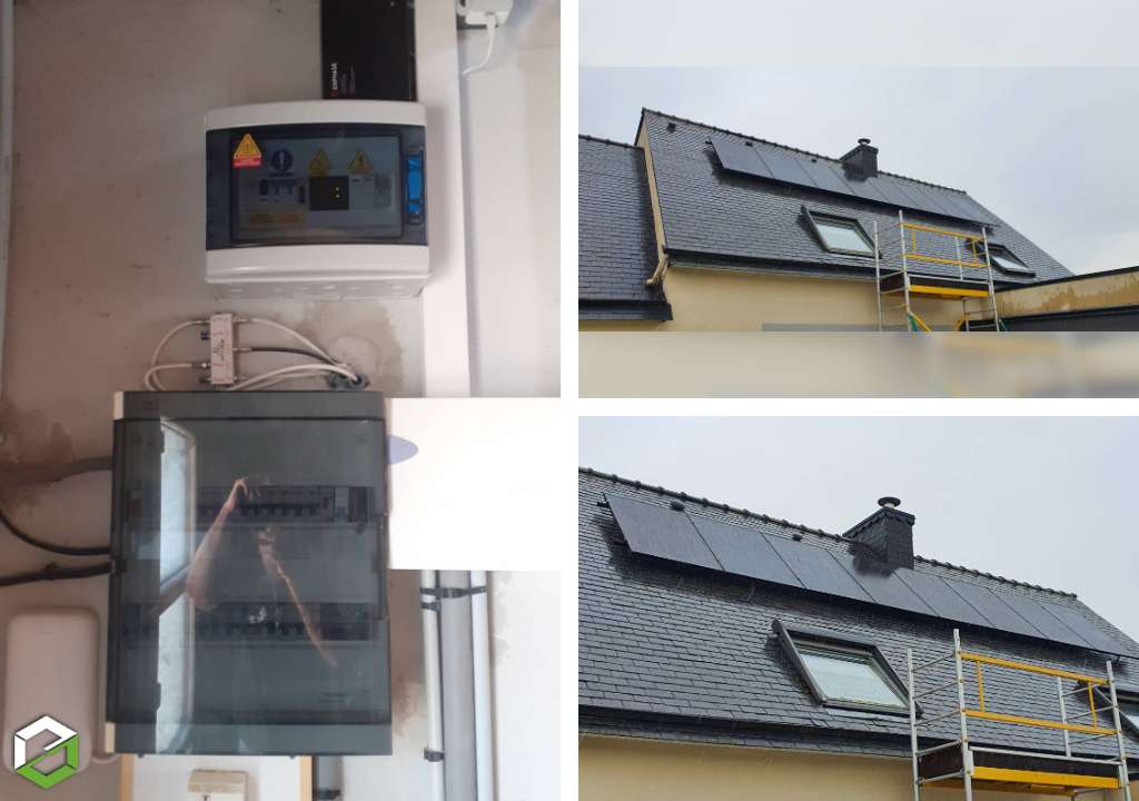 Rge qualipv installation de panneaux solaires photovoltaiques full black vitovolt Viessmann