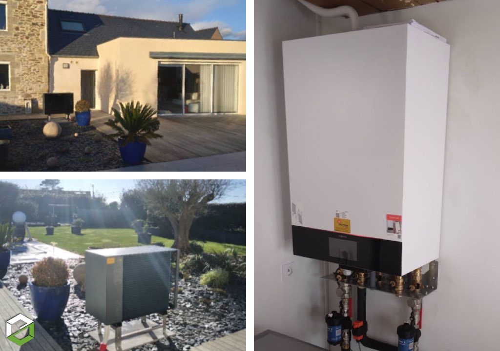 qualipac rge installation d'une pompe à chaleur viessmann vitocal 200s de nouvelle génération au r32
