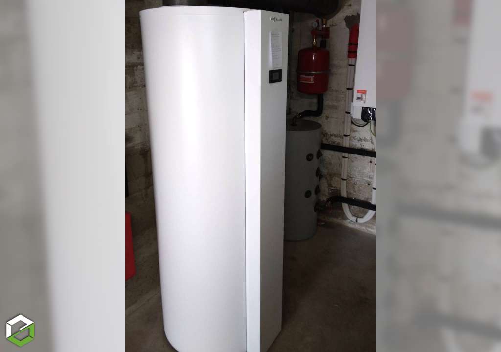 Consultez la chantier : qualipac rge - installation d'un ballon thermodynamque viessmann vitocal 060-a de 250 litres
