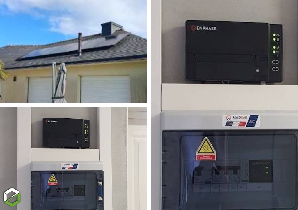 Consultez la chantier : installation de panneaux solaires photovoltaiques full black en autoconsommation