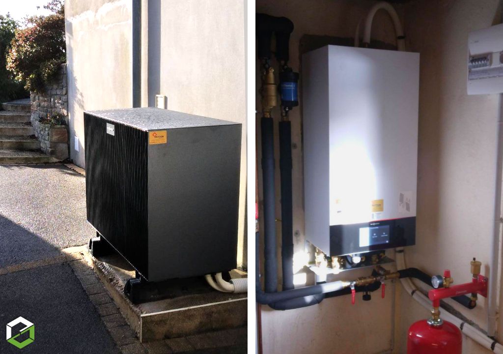 QUALIPAC RGE - Installation d'une pompe à chaleur Viessmann Vitocal 200 S