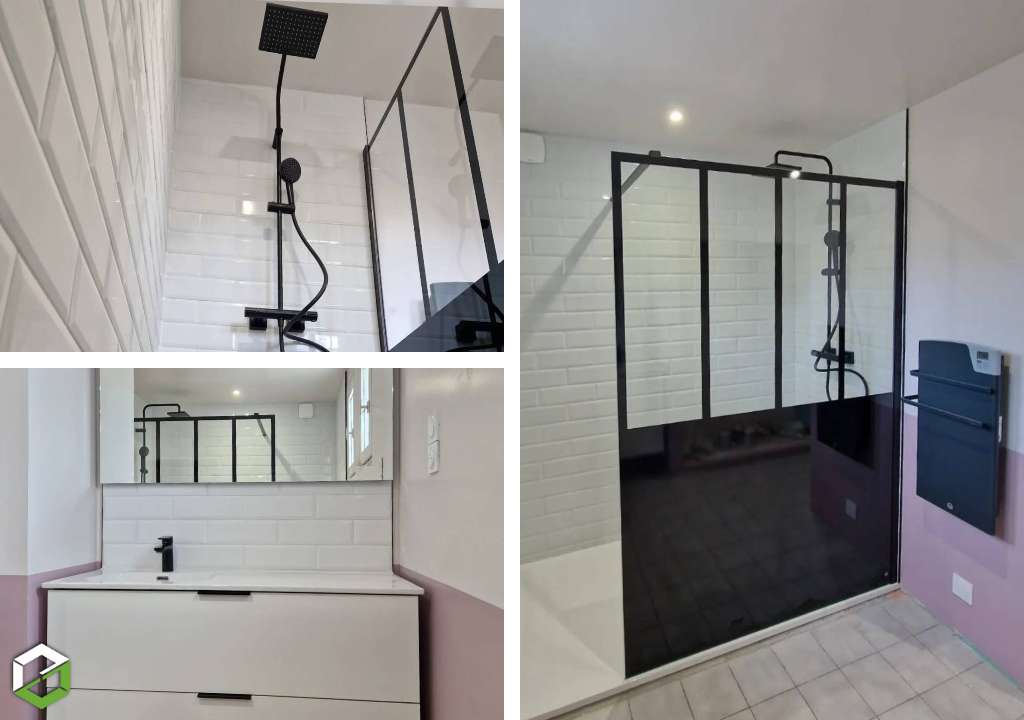 Rénovation et création d'une salle de bain PLOMBERIE SANITAIRE - Fournisseur LE ROUX