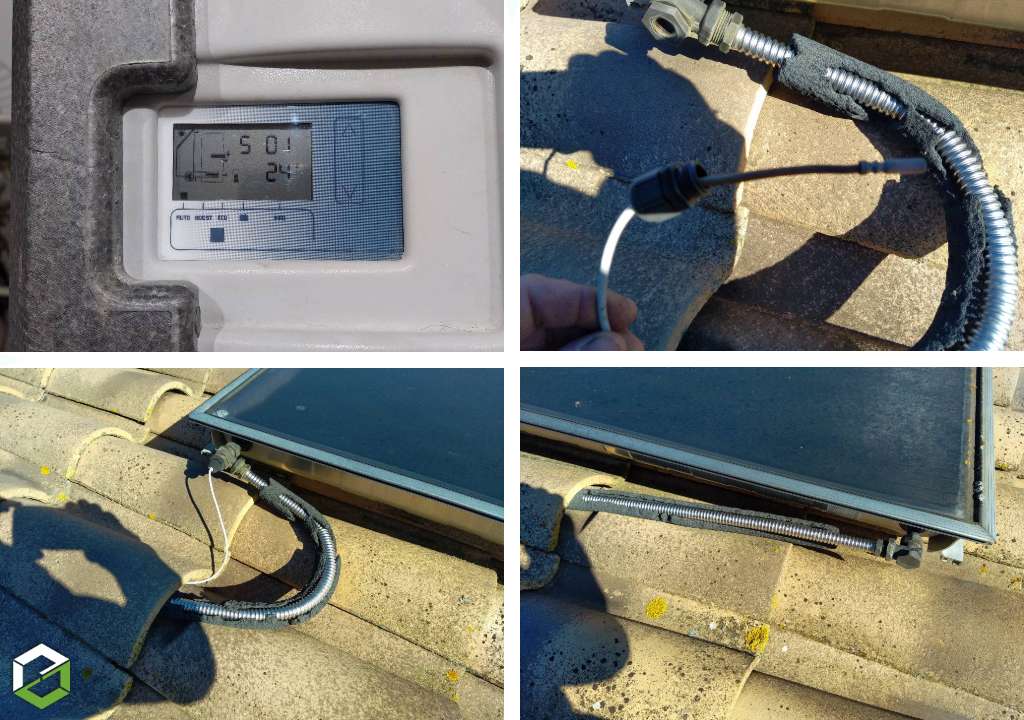 panne sur chauffe eau solaire atlantic code 1896003 (entreprise qualisol)