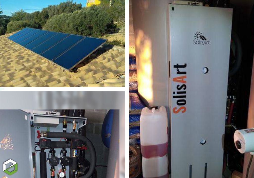 Installation d'un Systéme Solaire Combiné (SSC) Solisart