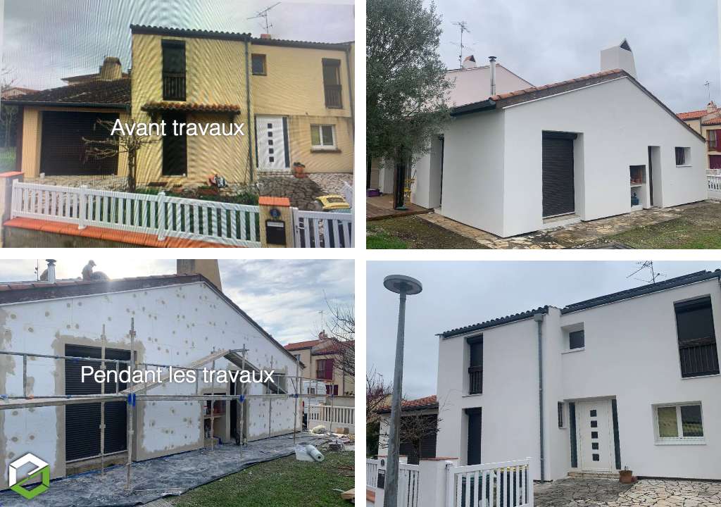 Consultez la chantier : isolation thermique des murs par l'exterieur ite entreprise rge