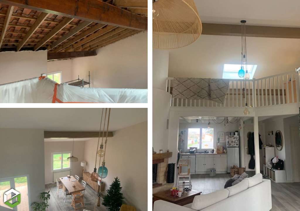 Consultez la chantier : isolation des rampants avec placo entreprise rge qualibat