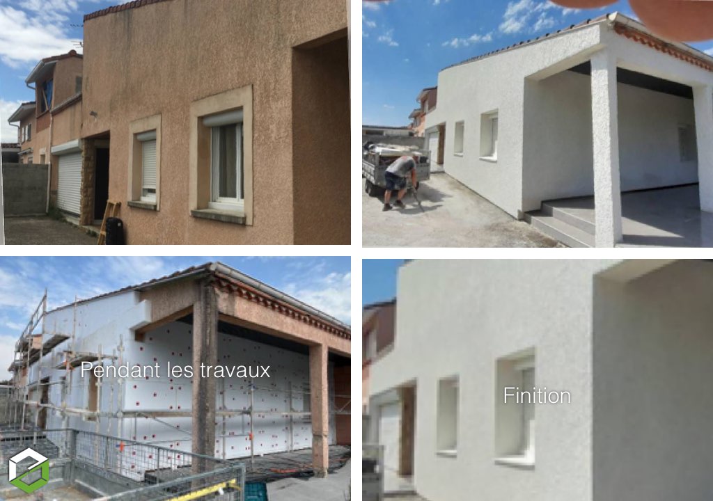 isolation thermique des murs par l'exterieur ite