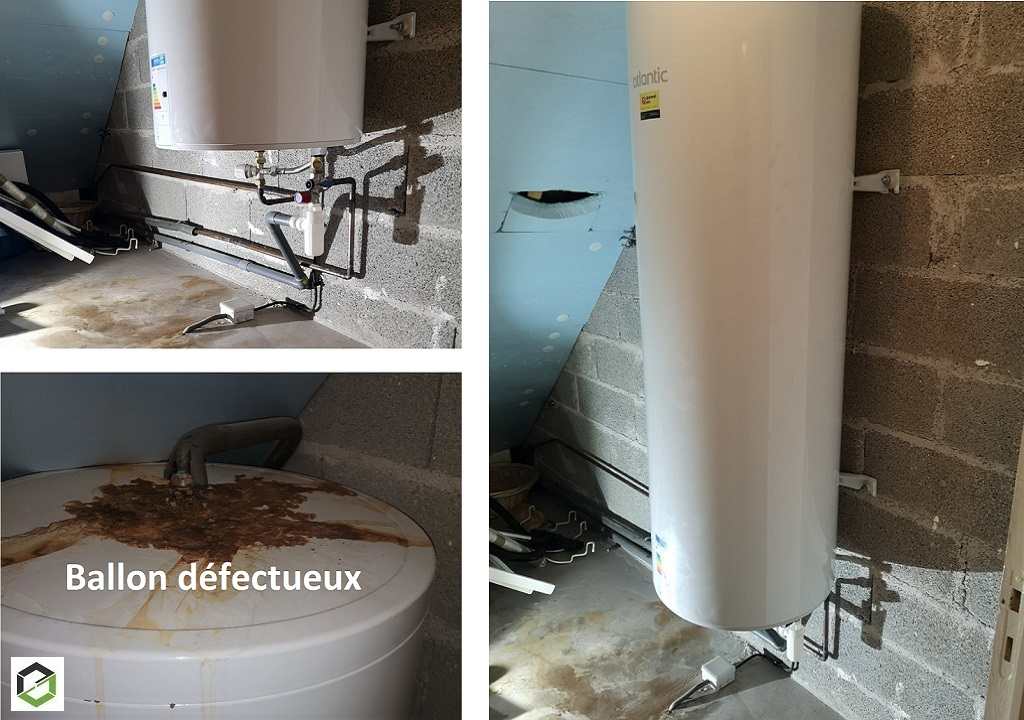 Installation d'un chauffe-eau électrique Pacific