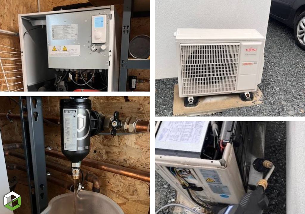 Ets Quesnel EnR : Entretien d'une pompe à chaleur ALFEA ATLANTIC