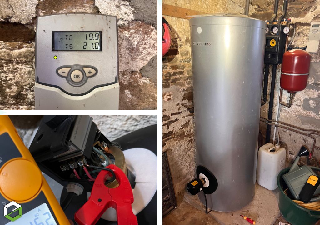 Ets Quesnel EnR : SAV Cesi ne chauffe plus sur VITOCELL 100 de VIESSMANN