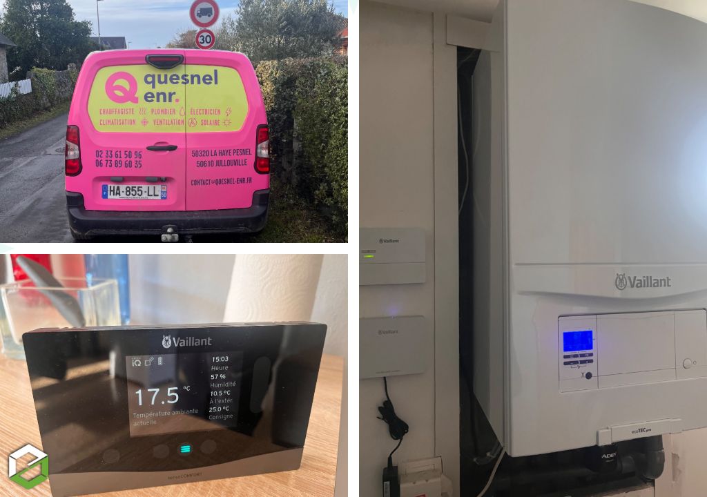 Quesnel EnR : SAV Dépannage chaudière gaz ecoTEC PRO VAILLANT