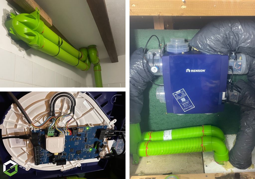 Mise en place d’une vmc simple flux-RENSON-Manche (50)