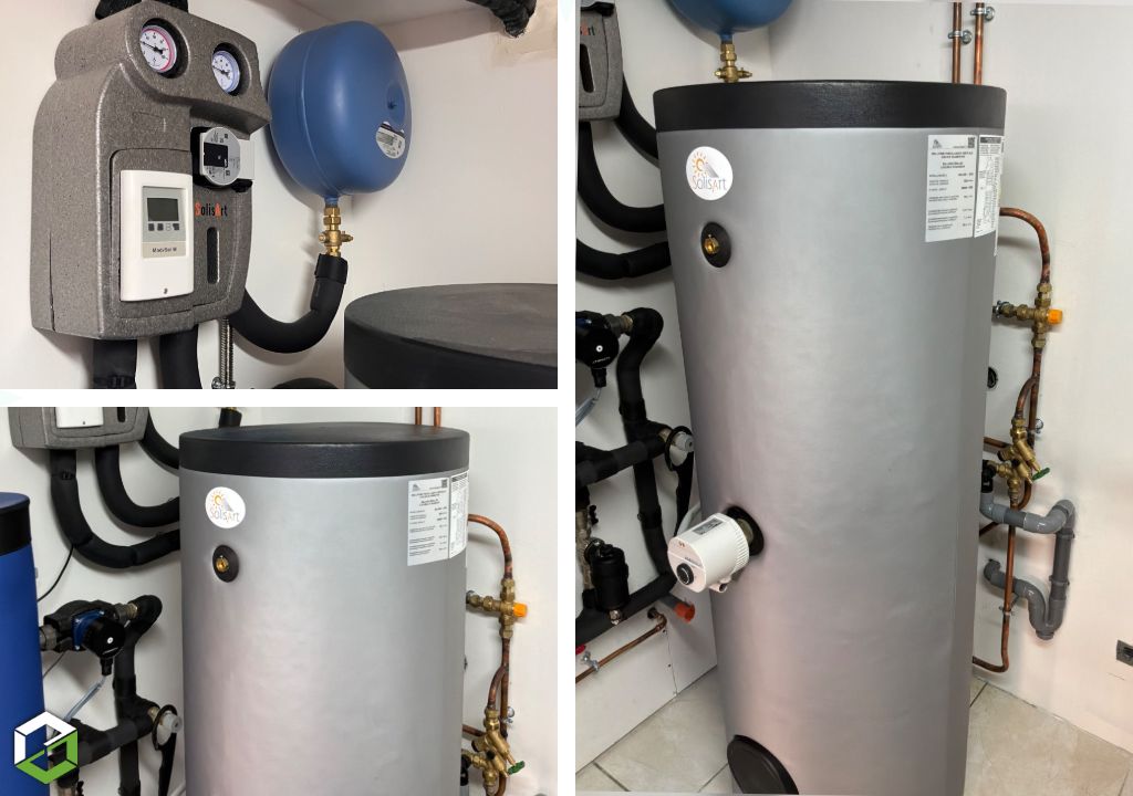 Quesnel EnR : Remplacement d’un chauffe eau électrique par un CESI 