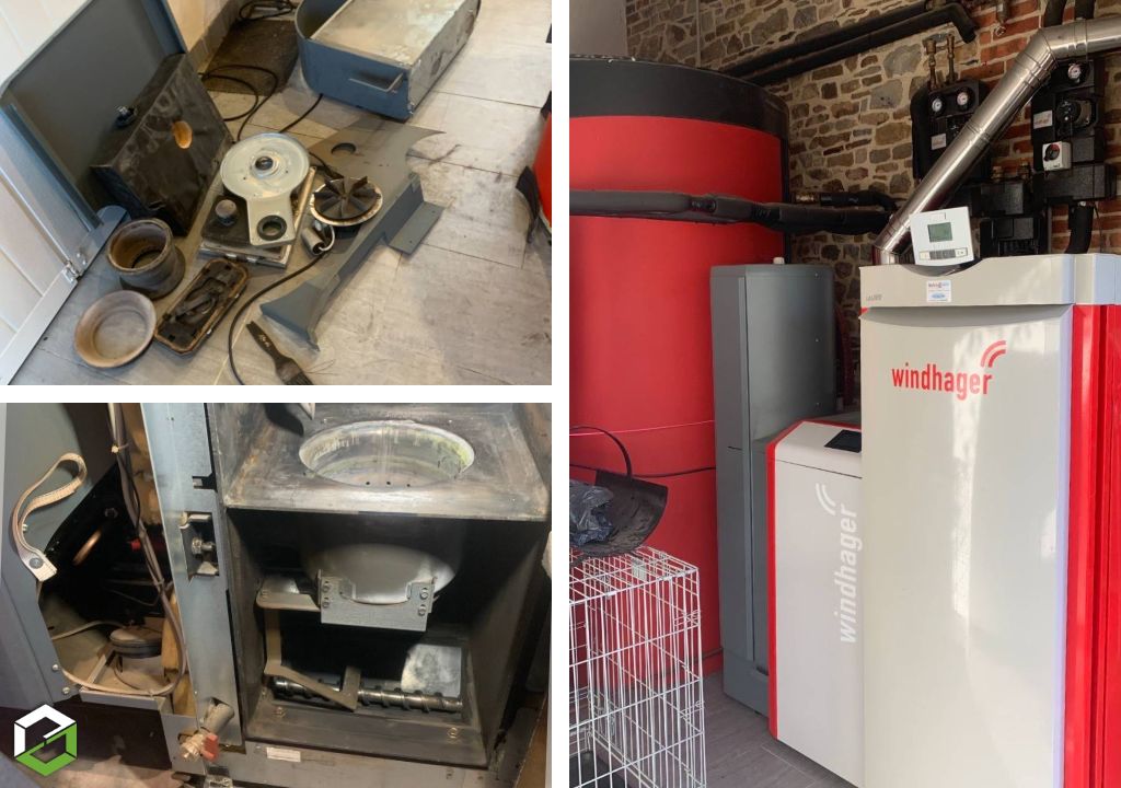 Entretien d’une chaudière à granulés Windhager-Ille et Vilaine (35)