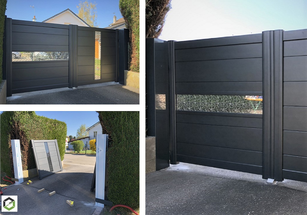 portail aluminium 