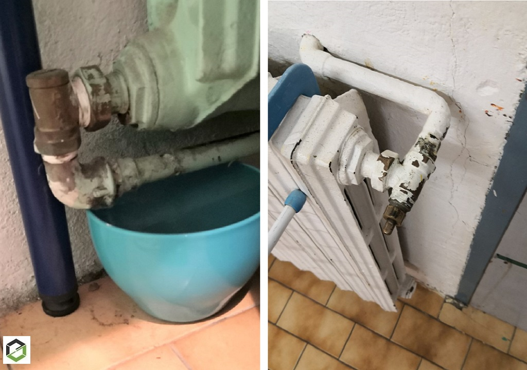 Remplacement des robinets de radiateur