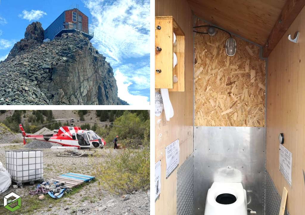Consultez la chantier : installation de wc secs ecodomeo - entreprise rge