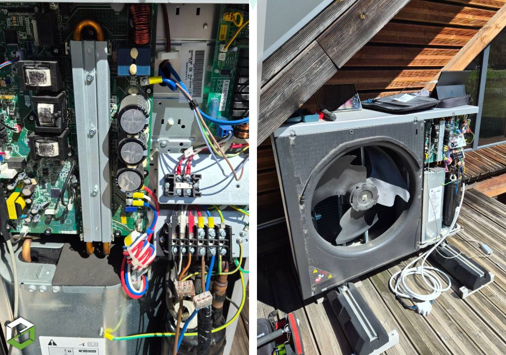 Dépannage etmise à jour pompe à chaleur DAIKIN