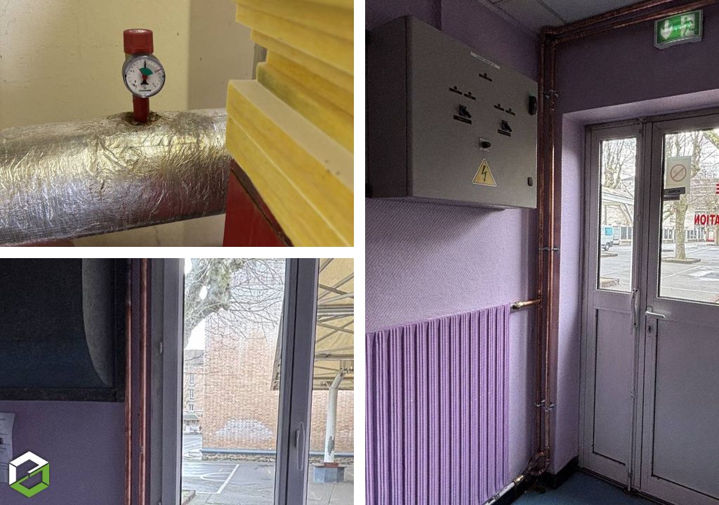Consultez la chantier : réparation en urgence d'un réseau de chauffage dans une école en Île-de-france