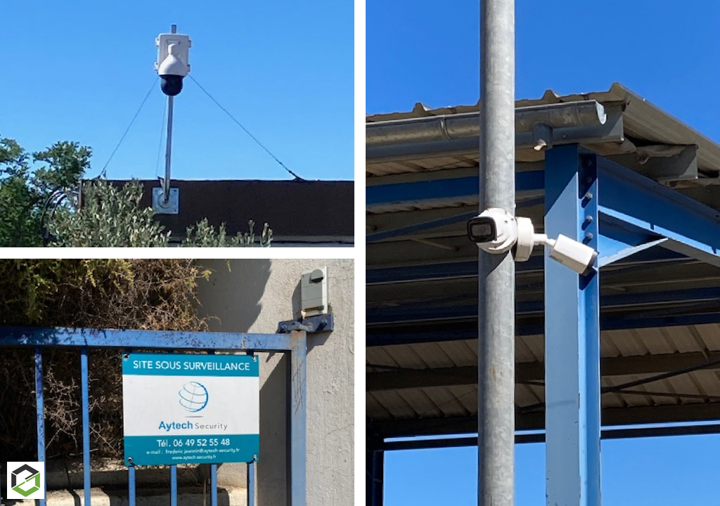 Consultez la chantier : installation d'un système de vidéosurveillance dahua dans une entreprise 