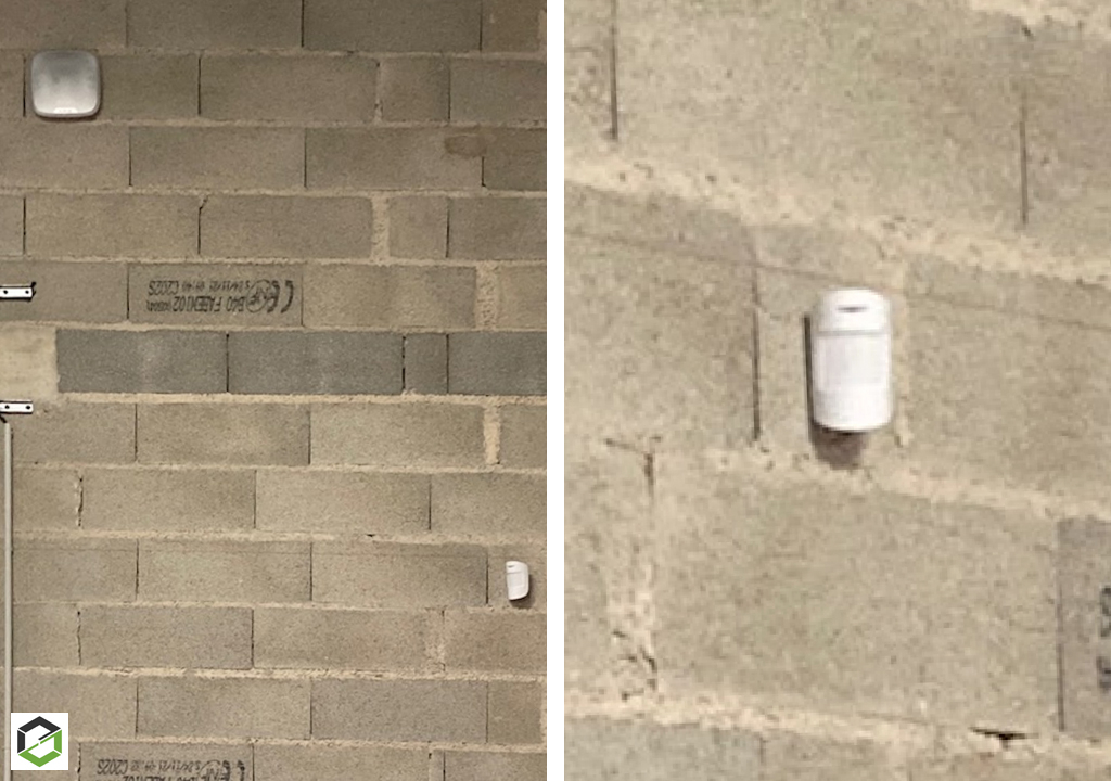 Consultez la chantier : installation d'un système d'alarme ajax dans un hangar