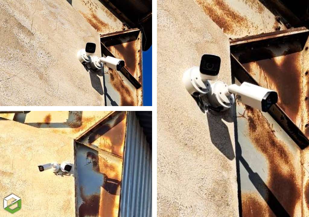 installation d'un système de caméras de vidéosurveillance en ip dahua dans une entreprise