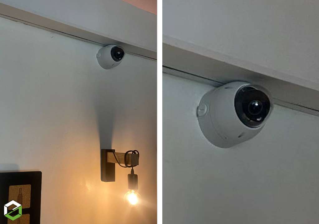 Consultez la chantier : installation d'un système de caméras de vidéosurveillance en ip dahua dans un restaurant