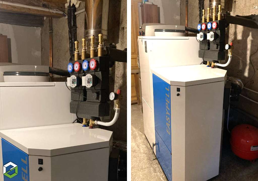 chaudière à granulés de bois Ökofen de la gamme easypell - entreprise rge