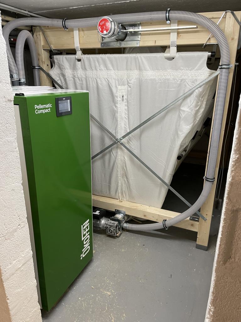 Remplacement d'une chaudière fioul par une chaudière à granulé Okofen -Seine Maritime (76)