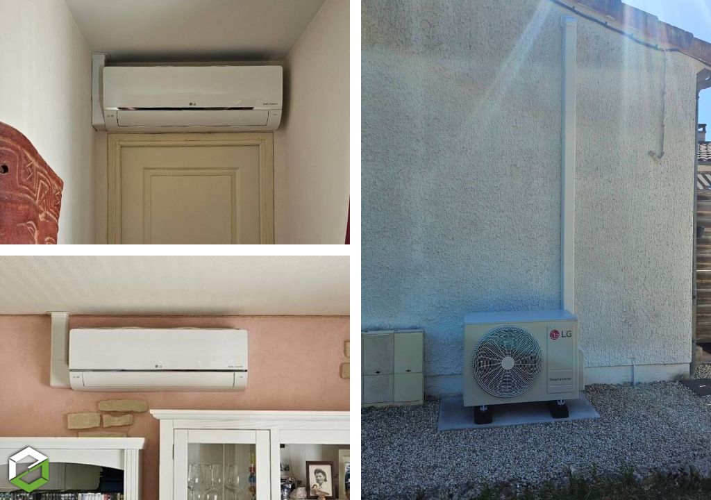 Faire poser une pompe à chaleur air air pour climatiser sa maison