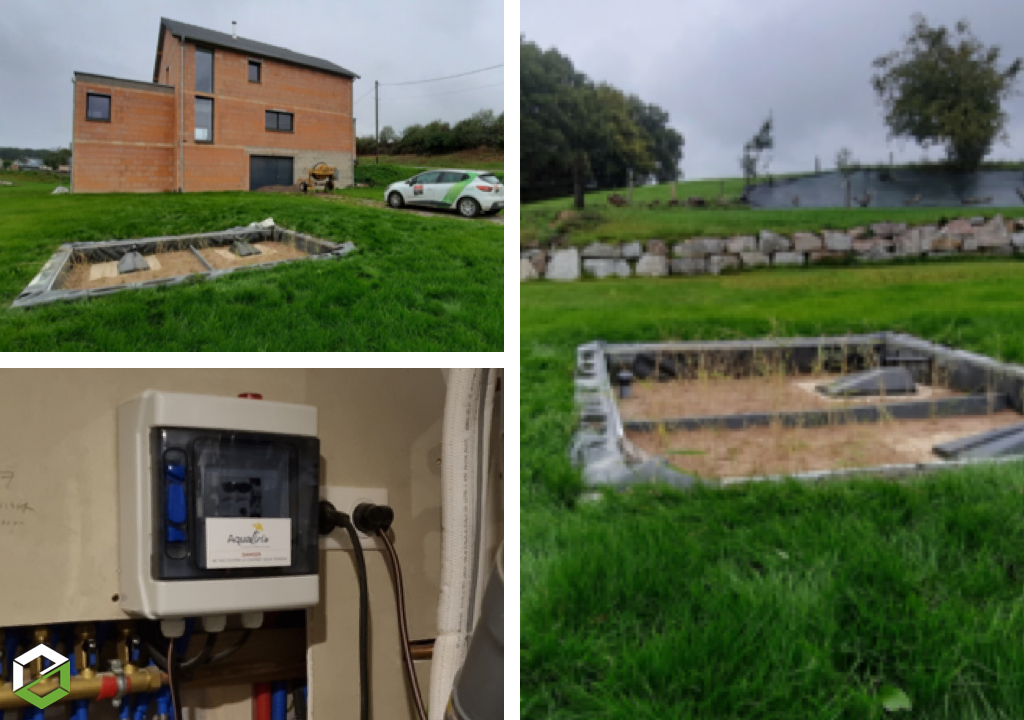 Consultez la chantier : chantier d’assainissement non collectif (anc) en autoconstruction pour construction neuve (permis de construire) dans les vosges