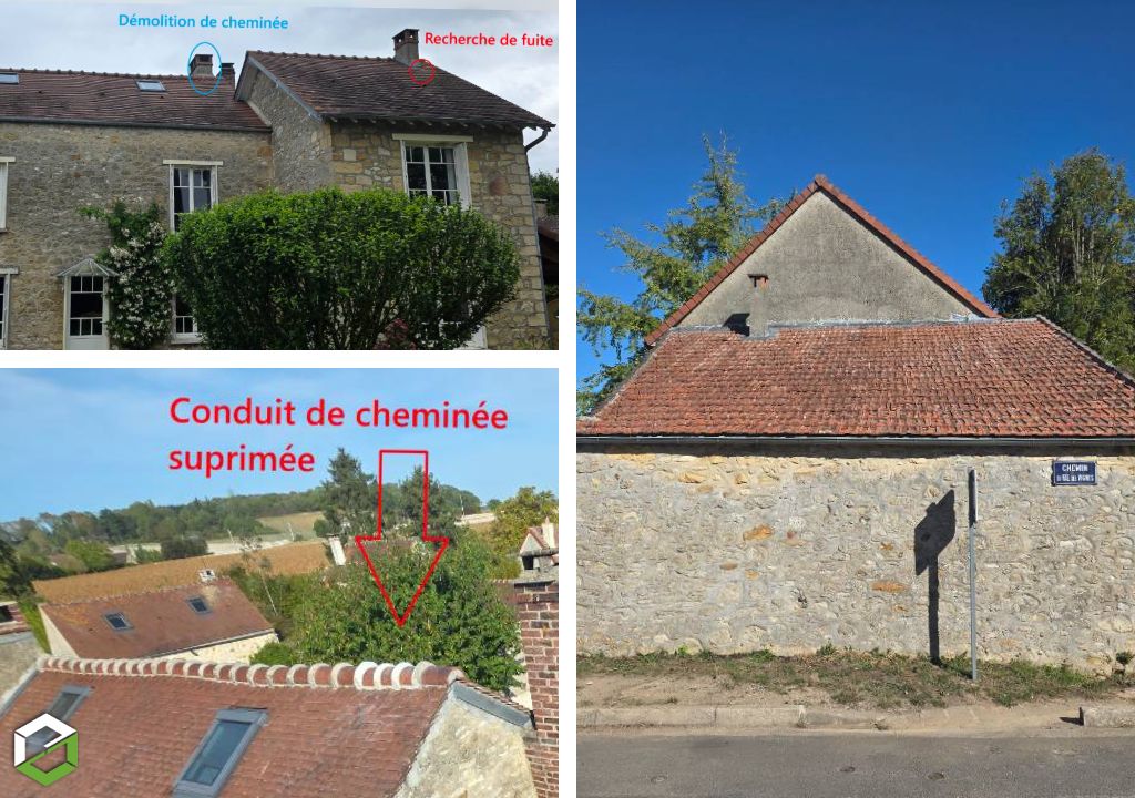 Consultez la chantier : travaux d'entretiens de couverture en tuiles plates type eminence 17x27cm rouge flammé