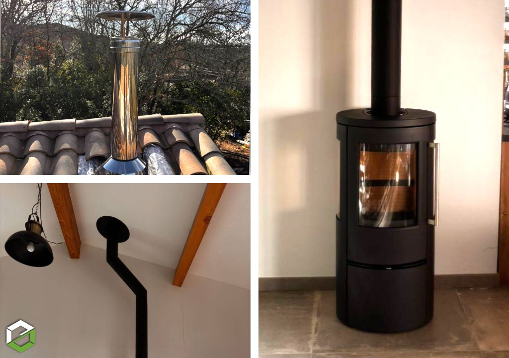 Consultez la chantier : installer un poêle à bois termatech par une entreprise rge