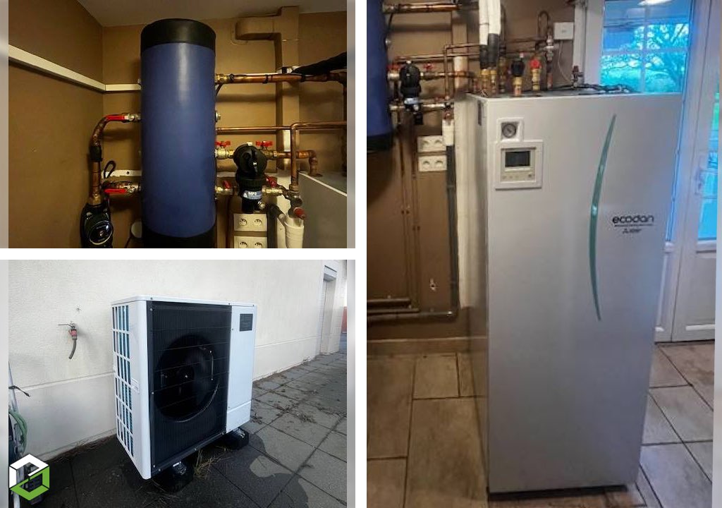 Consultez la chantier : remplacement d'une pompe à chaleur par une pompe à chaleur mitsubishi electric